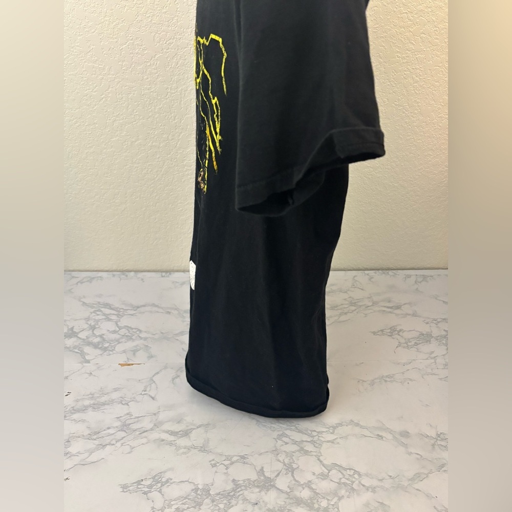 Black Adam Men's Shirt Size L Black Short Sleeve Movie Graphic Tee Mad Engine​ - Picture 3 of 5